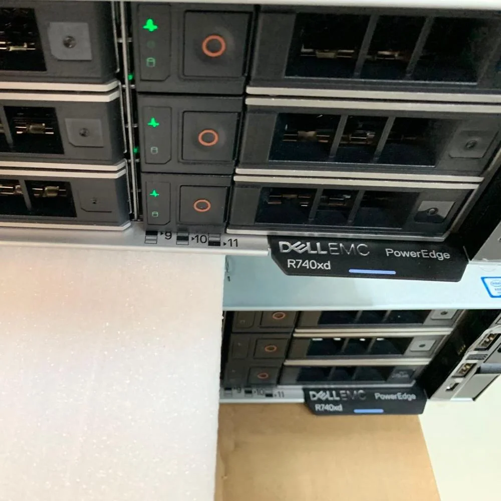 Original Dells 2U PowerEdge R740xd In tel Xeon Silver 4114 2.2G 10C/20T H330 750W Rack server