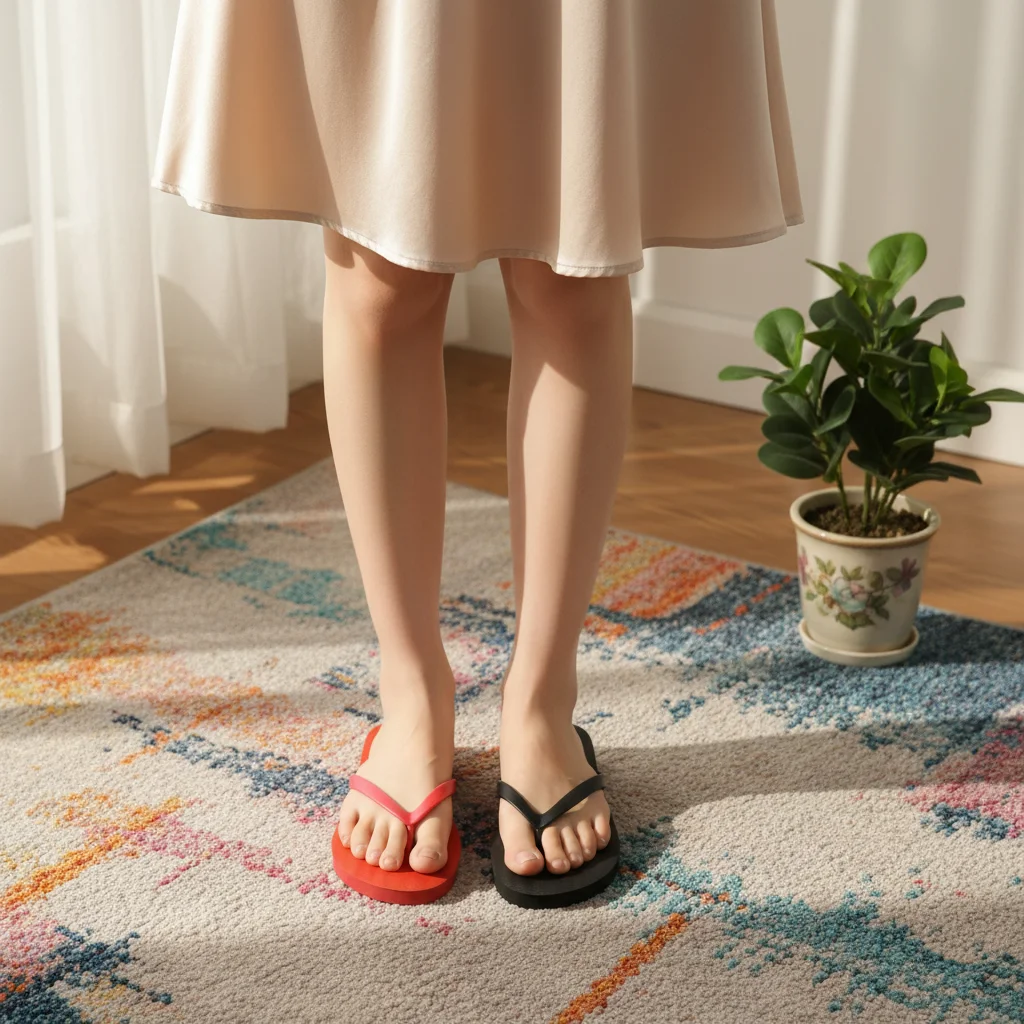 Hot Selling Flip Flop Ladies  Summer Popular Flat Slipper Women Leisure Solid Durable Shoes