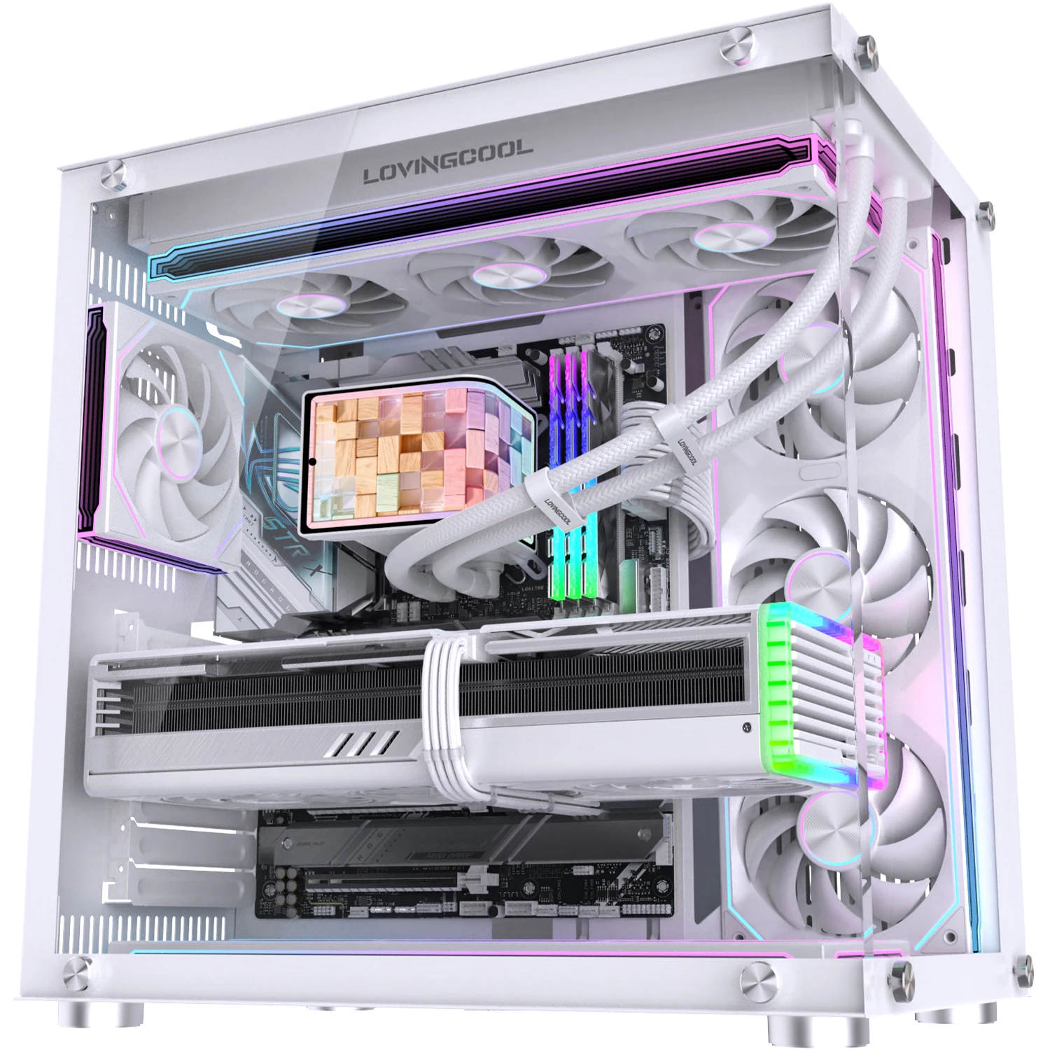 LOVINGCOOL High End 360 AIO Cooler Magnetic 6.67 Inch 2K 3D Curved