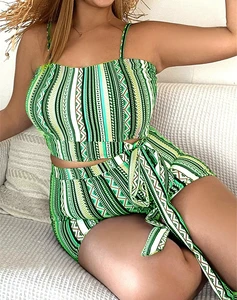 High Waisted Swimwear L-4XL Bathing Suits Women Plus Size Swimsuit