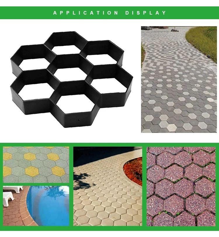 2023 Diy Plastic Concrete Paving Molds Plastic Paver Mold For Concrete ...