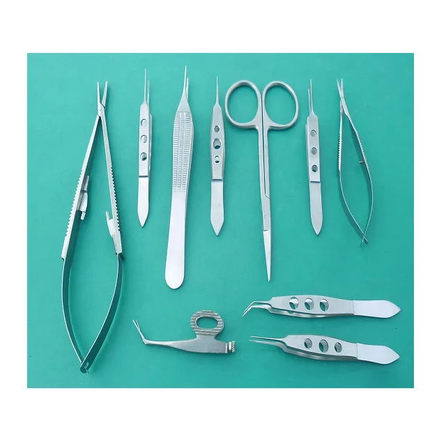 Micro Ophthalmic Eye Surgical Instruments For Minor Daily Routine Eye ...