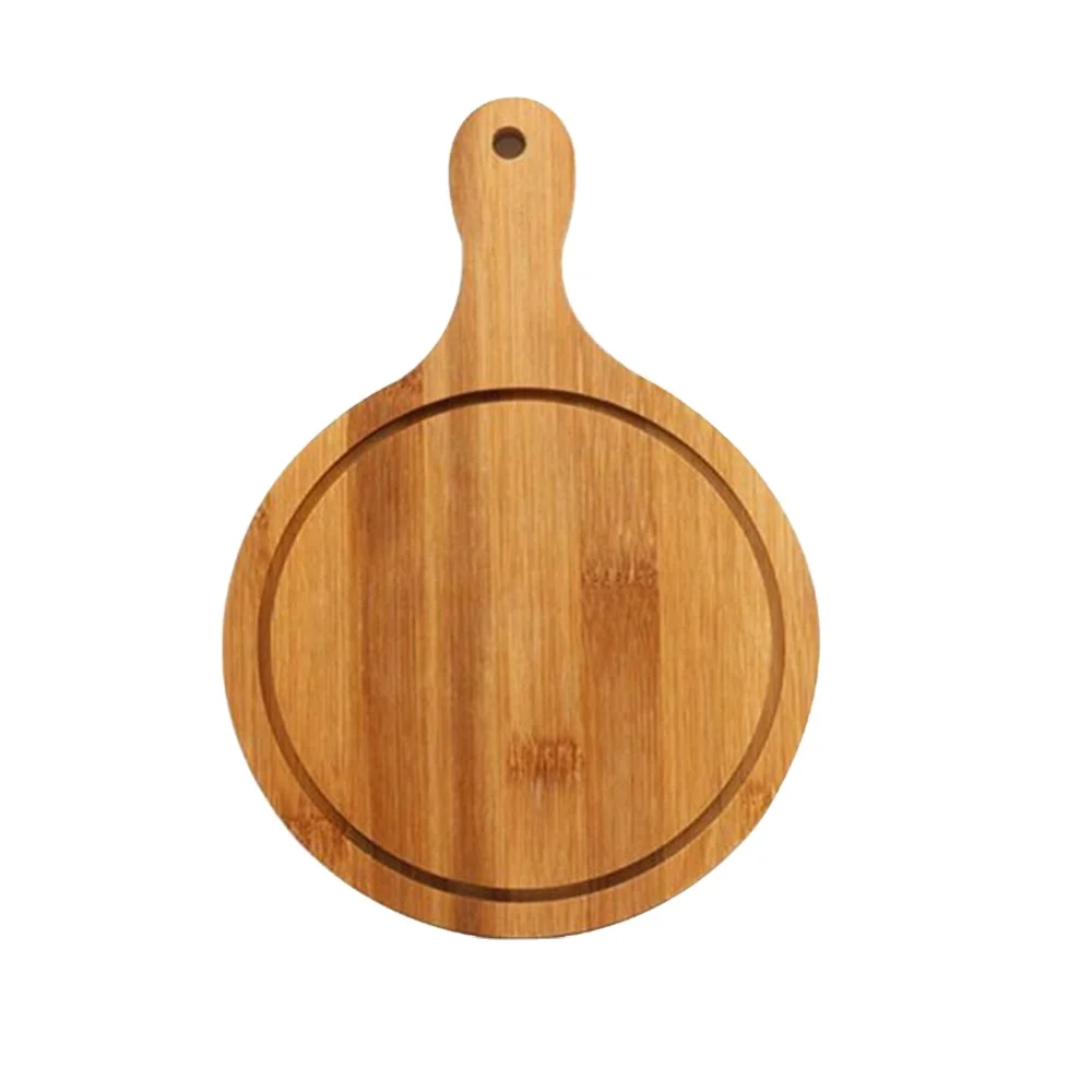 Wooden Pizza Cutting Board - Round Shape