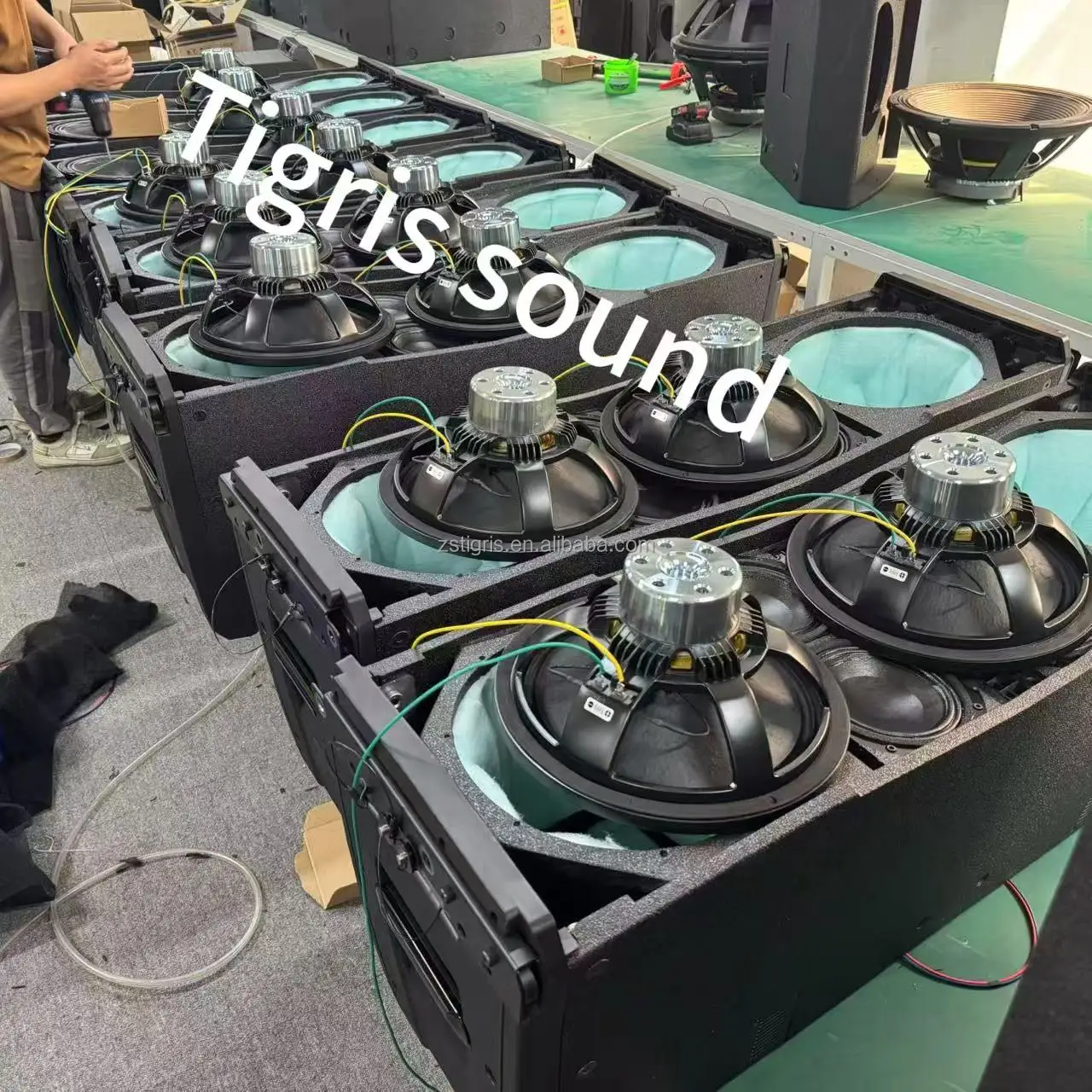 HDL 50-A 4K Dual 12 Inch 3-way Line Array Speaker Full Range Speaker Sound System Stage Professional Audio  Speakers