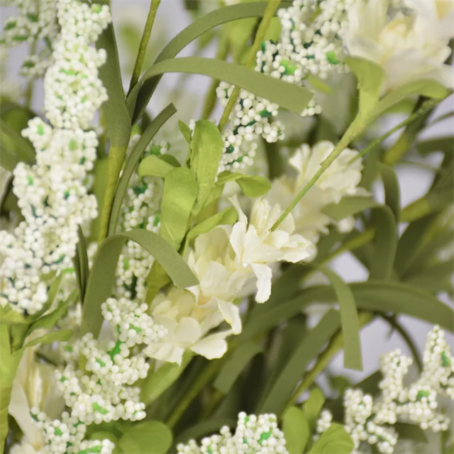 New Design Artificial Paper Flower Bouquet Autumn Color Decoration