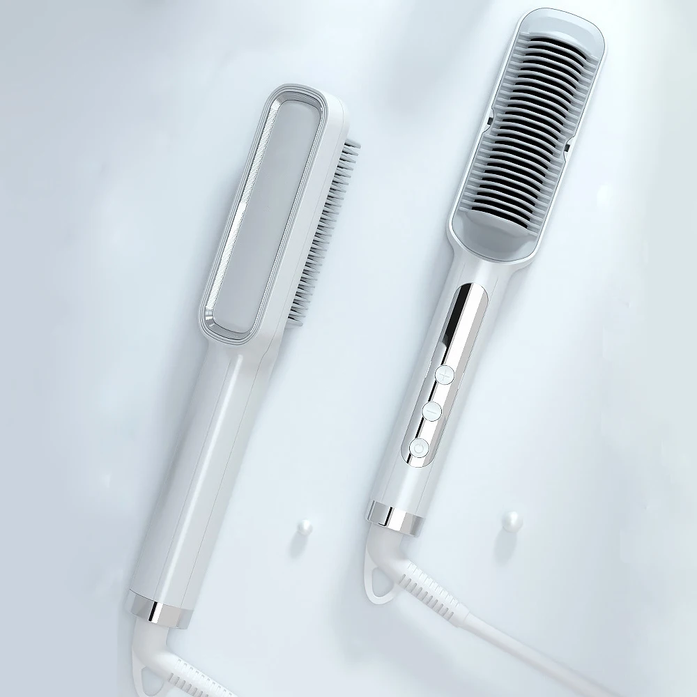 hair straightener brush