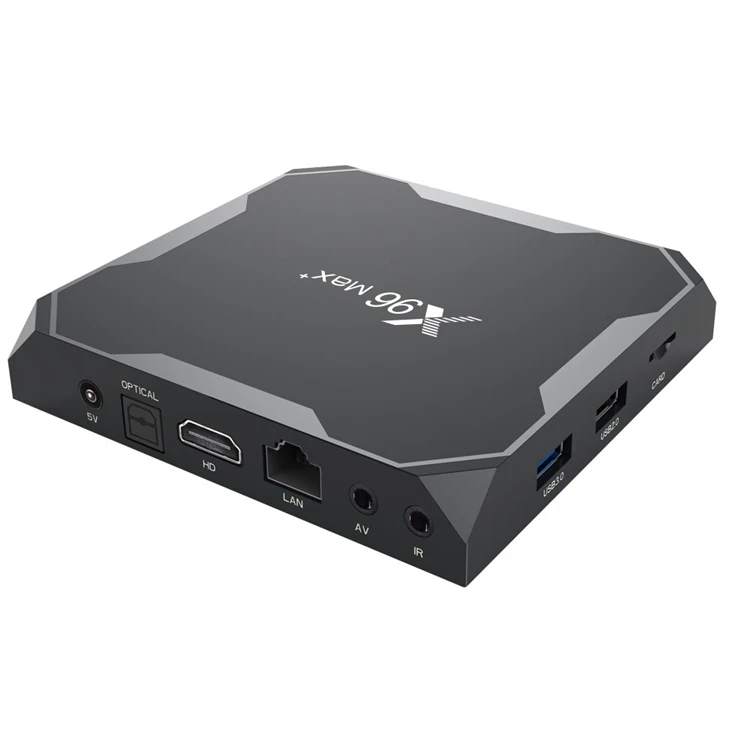 X96 Max Plus S905x3 Android 9.0 4k Smart Set Top Box 4gb 64gb