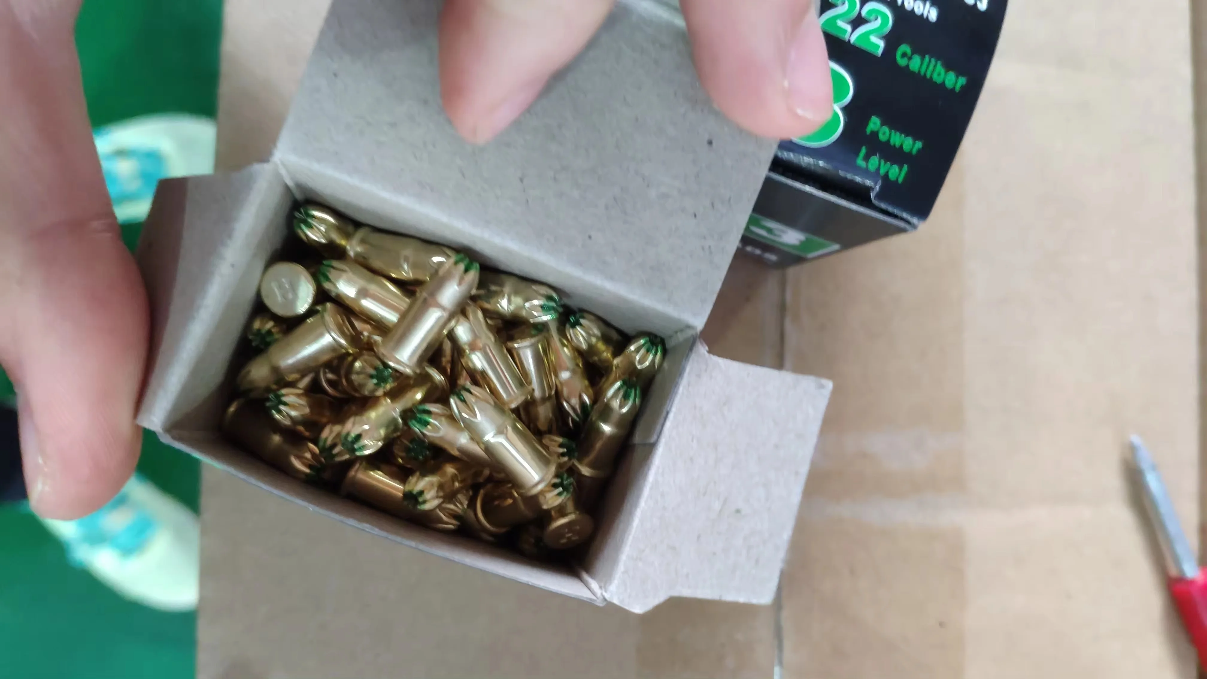 .22 S5 Caliber GREEN Power System Drive Pins Actuated Fastening Systems Loads
