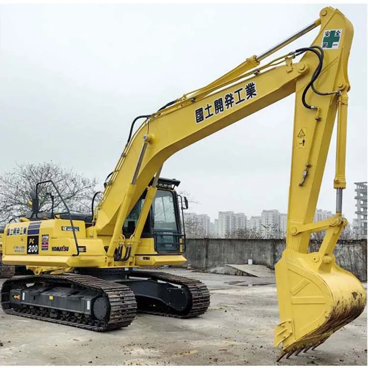 107KW Used Wheel Excavator 20ton Komatsu PC200-8 Excavator Good Condition