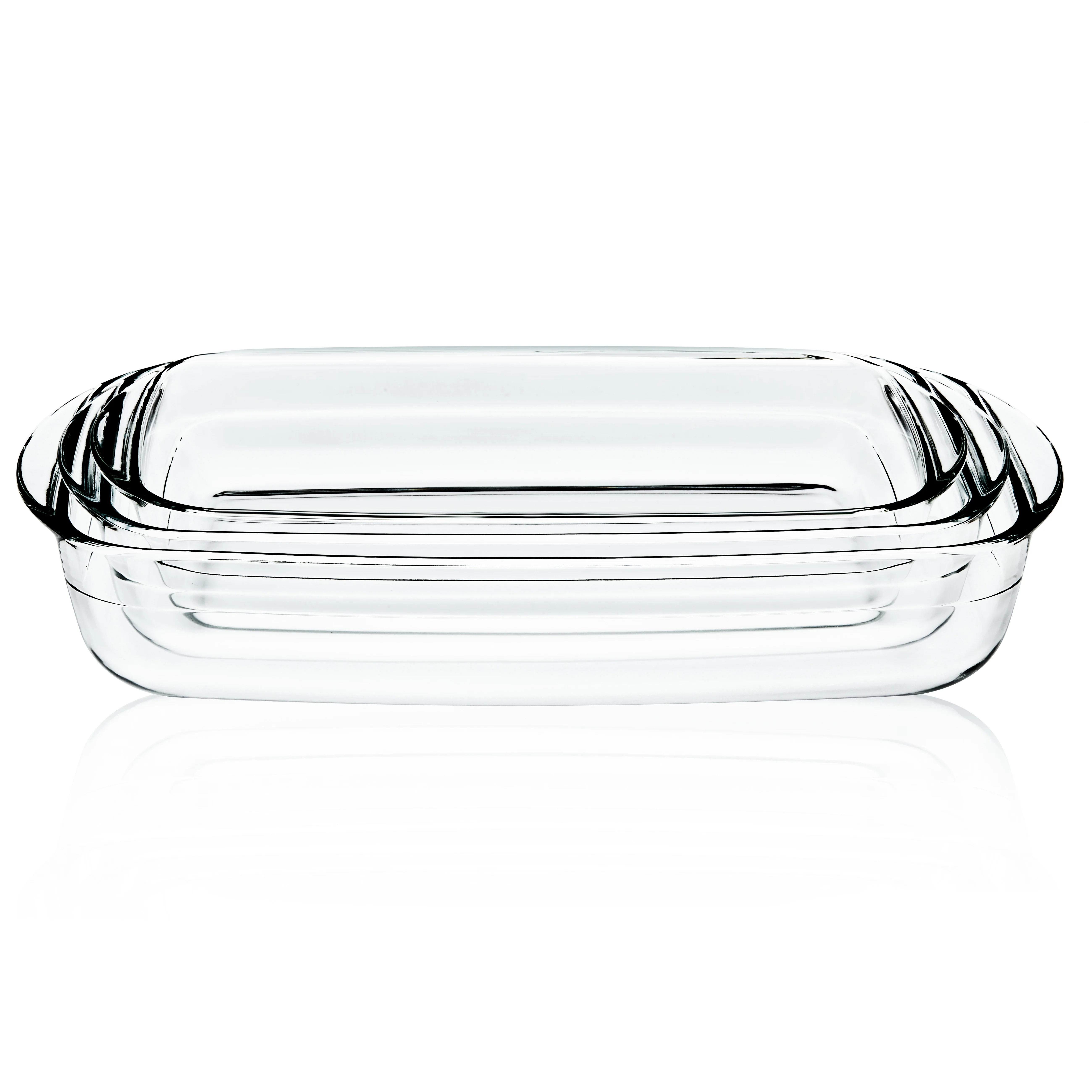Linuo Non Stick Cookware Baking Accessories Glass Baking Pans Dishes for Kitchen