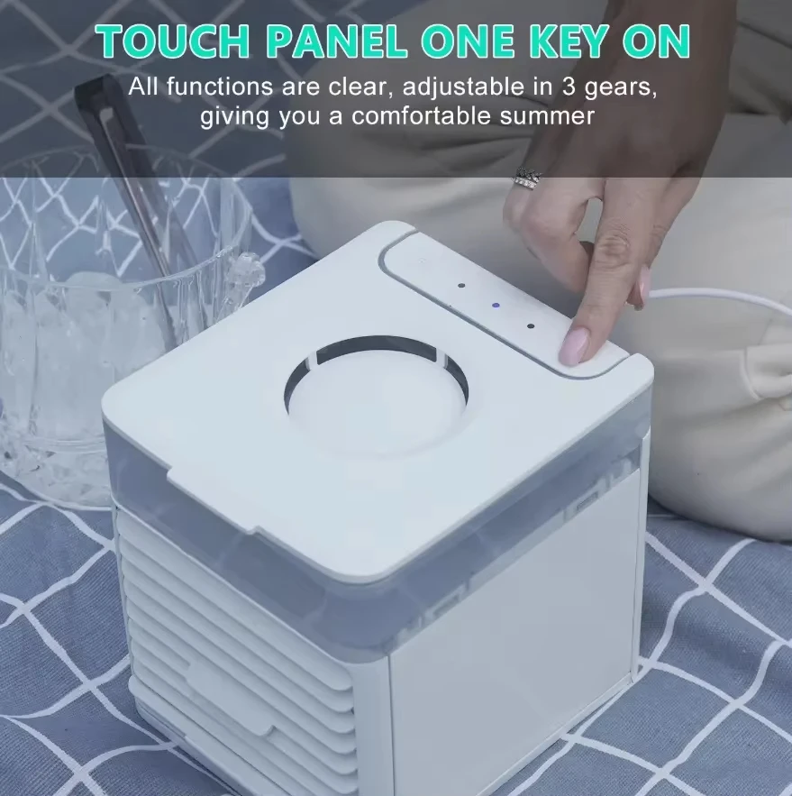 Portable Air Conditioner, USB, Battery, ABS+PP - detail 6