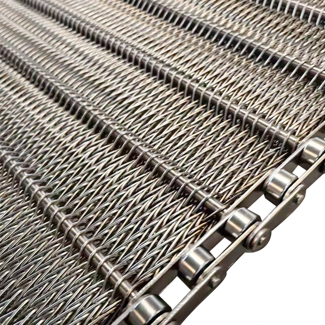 Indomie Monde Nissin SUS304 Steamer Inner and Outer Mesh Belt