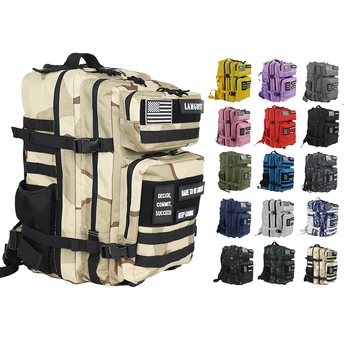 900D Oxford Tactical Bag Pack Molle Assault Backpacks Trekking Bag 25L 40L 45L Military Tactical Backpack