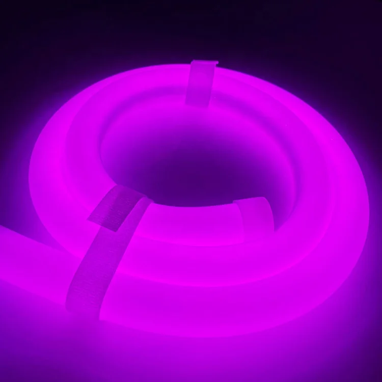 360° LED Neon Tube Light Diameter 28mm RGB - China Lighting, LED