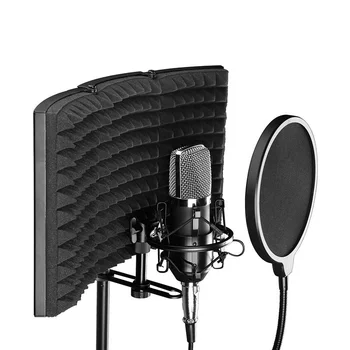 Wholesale Microphone professionnel, mousse acoustique, écran d'isolation  insonorisé pour microphone de studio d'enregistrement From m.alibaba.com