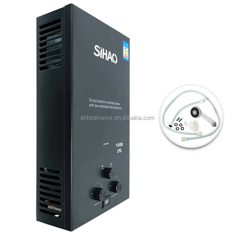 SIHAO-6LRSQ панель системы по запросу низкая цена нагреватель горячей воды 12 кВт пропан для ванной комнаты