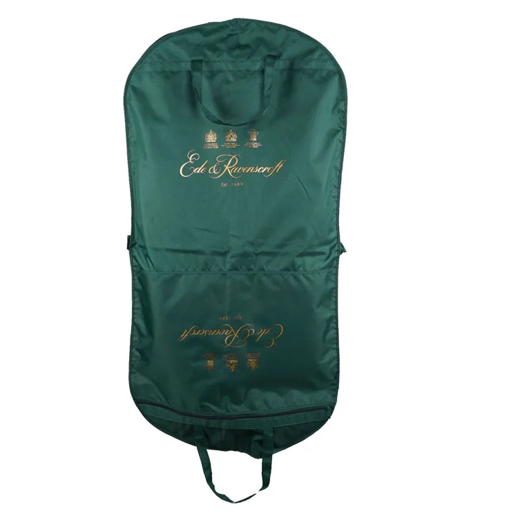 Polyester Fabric Garment Bags Logo 