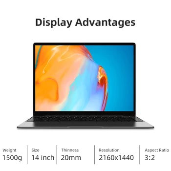CHUWI GemiBook Pro 14 Inch Laptop, 8GB RAM, 256GB SSD, Intel