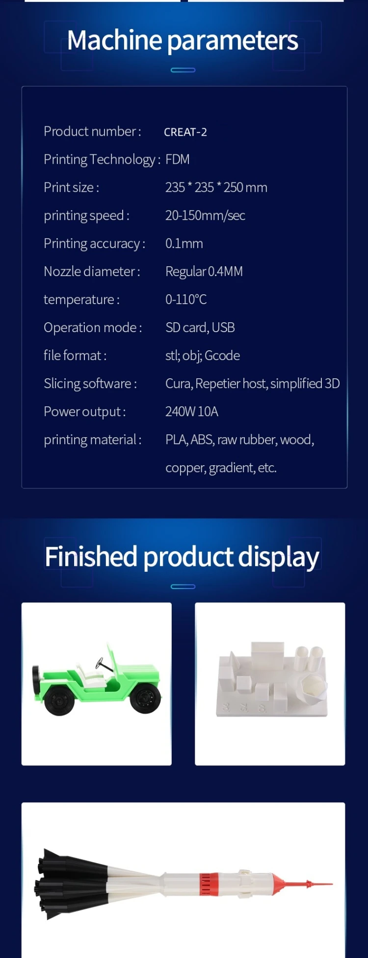 CREAT3D 3D PRINTER-13