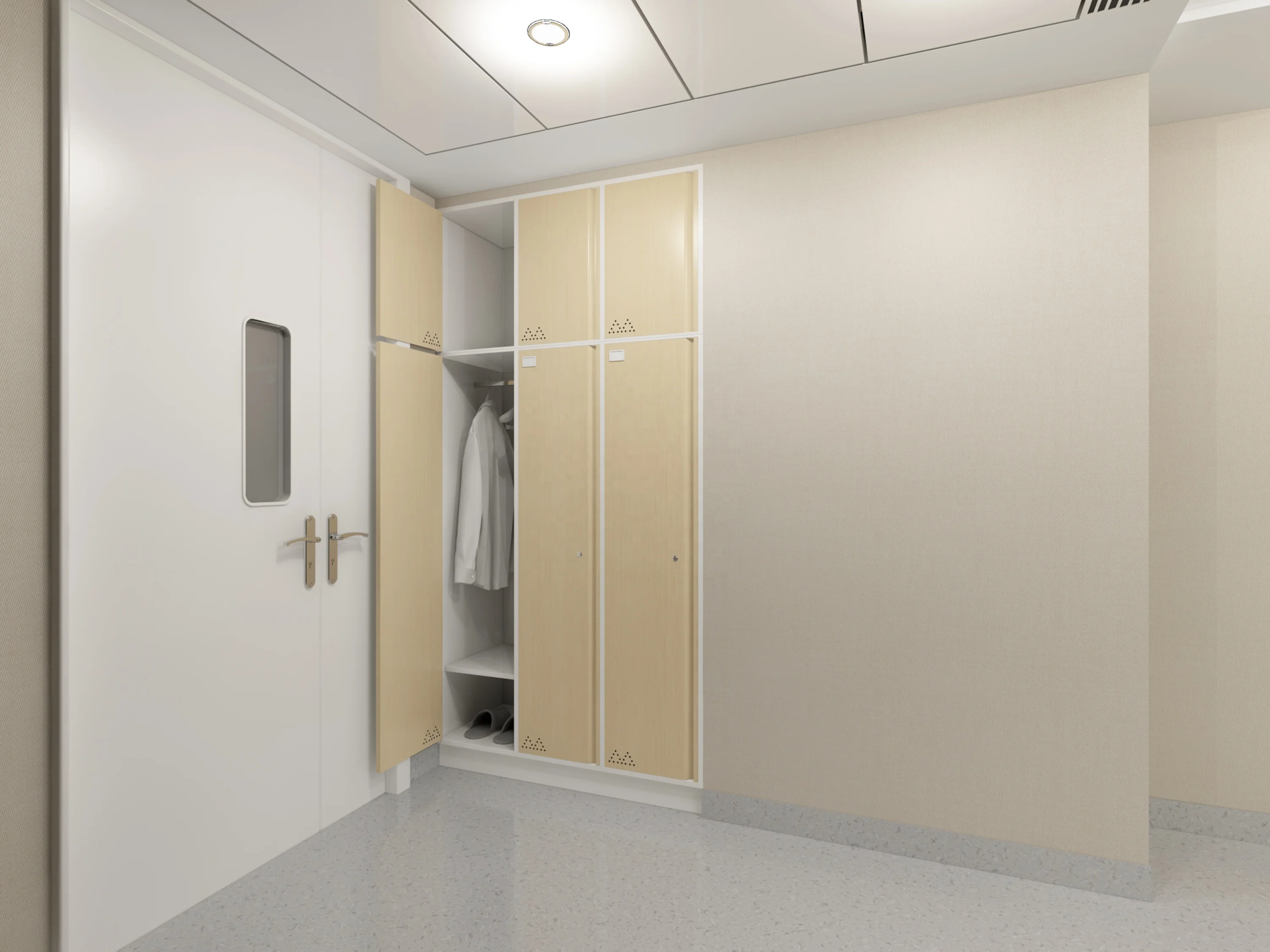 Customized Stainless Steel Storage Cabinet for Hospitals Hotels Doctor's Offices Patient Rooms-Modern Design Durable 6