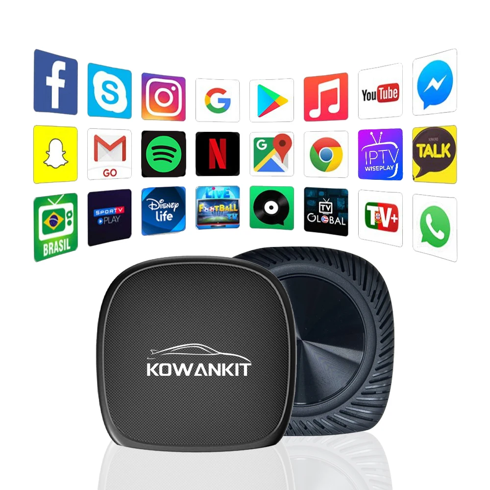 OEM Qualcomm 6225 Carplay Ai Box - 8GB 128GB Android Auto