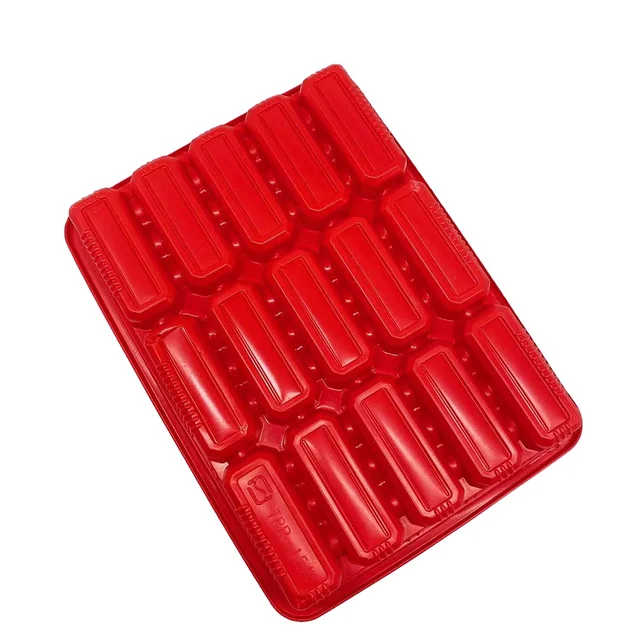 Disposable packaging box  big 15  grid dumpling tray  takeout packaging box