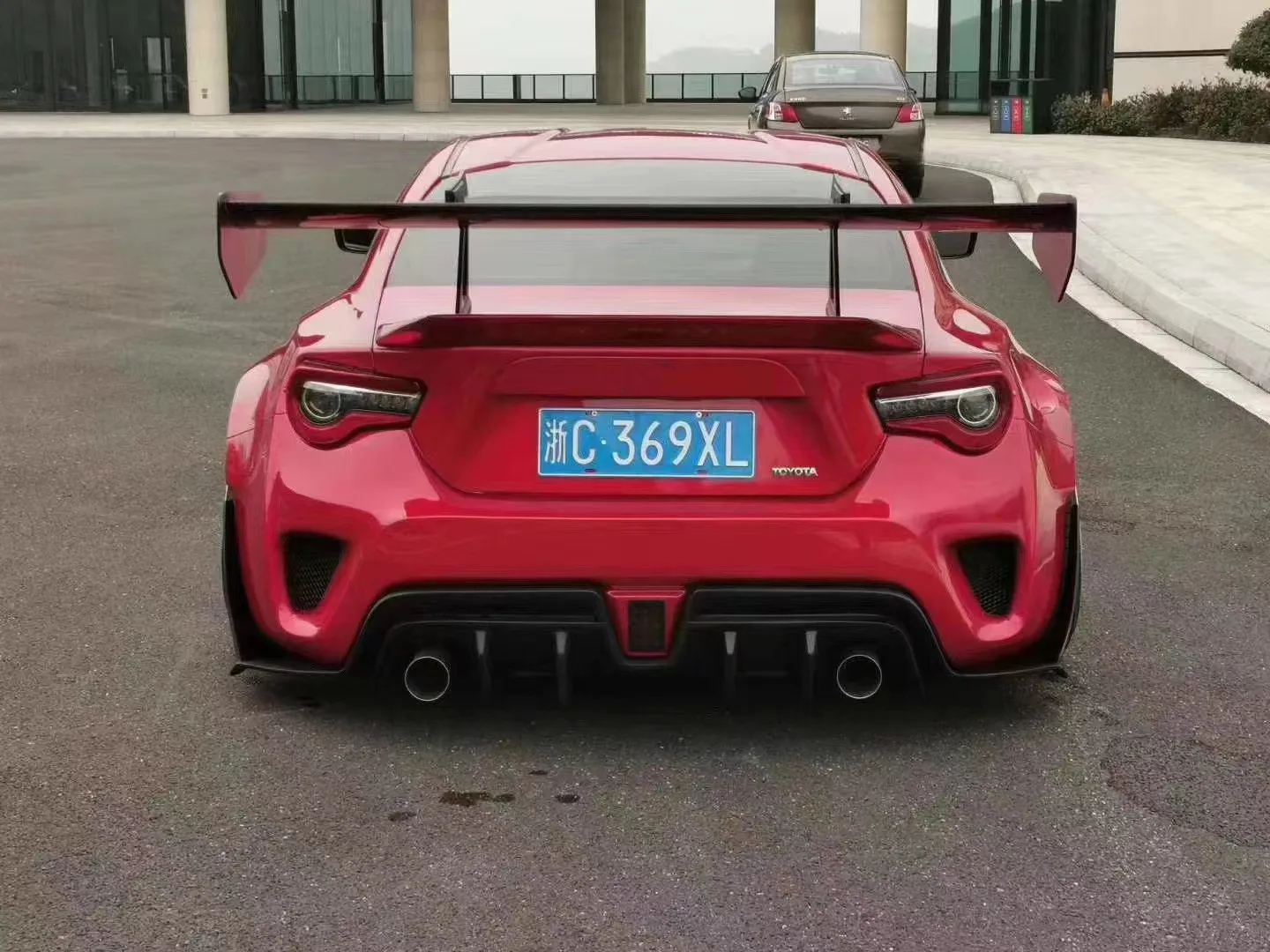 For Toyota Gt86 Wide Body Kit Gt86 Upgrade Robot Style Front And Rear