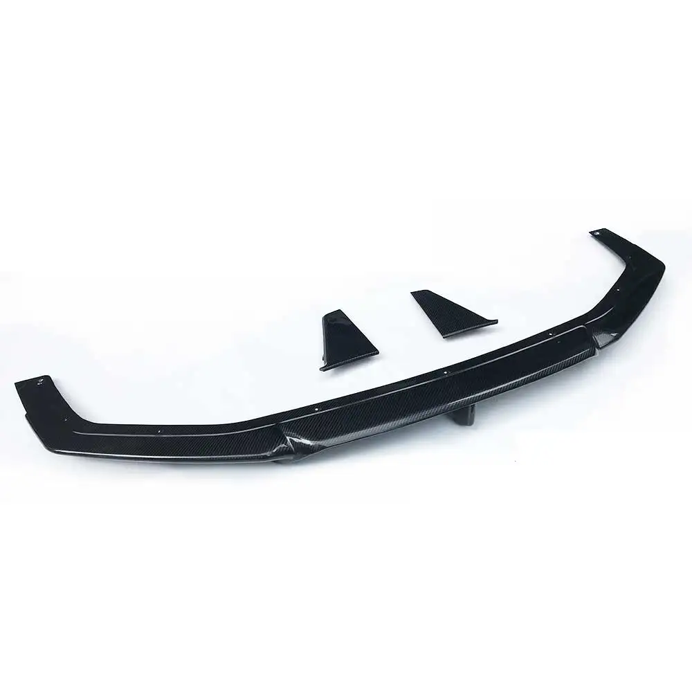 Carbon Fiber Front Bumper Chin Lip Spoiler Splitter For Audi Rs7 Only