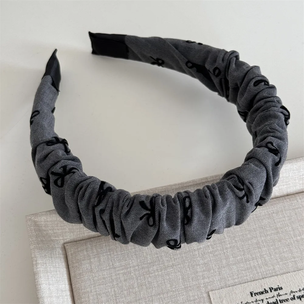BLACK FABRIC HAIRBAND 925616