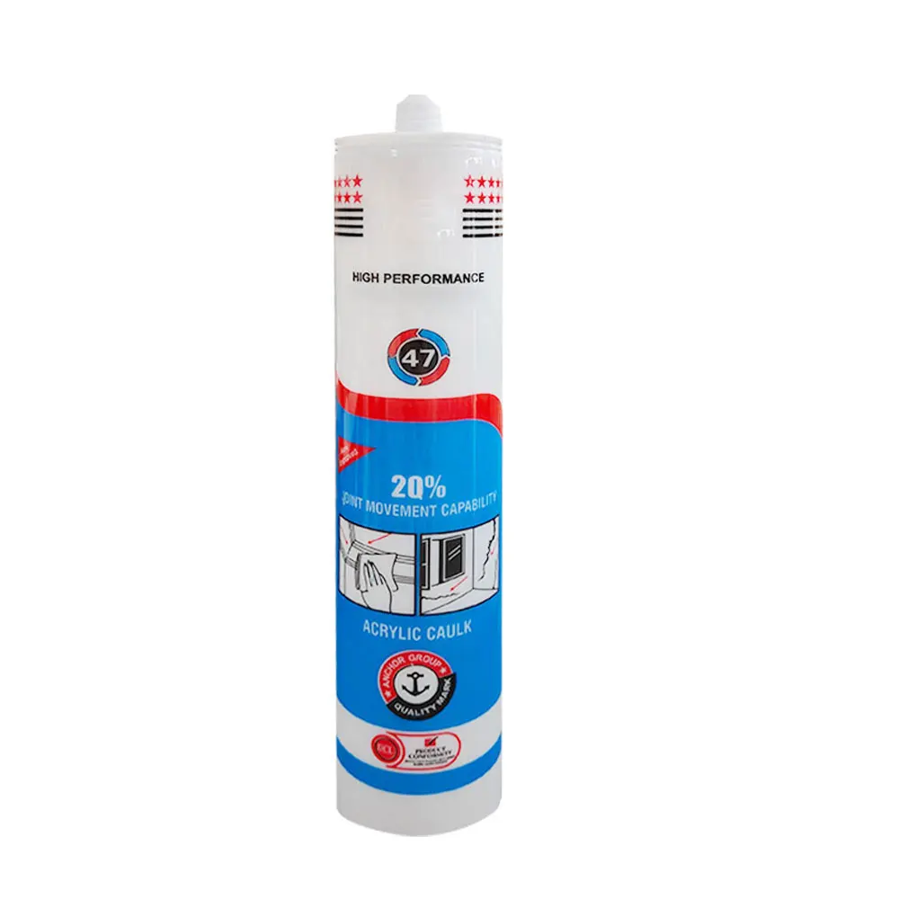 Direct Sale Multi-Use Water-Based Acrylic Adhesive Sealant Glue for Woodworking Construction Transportation Focused Silicone