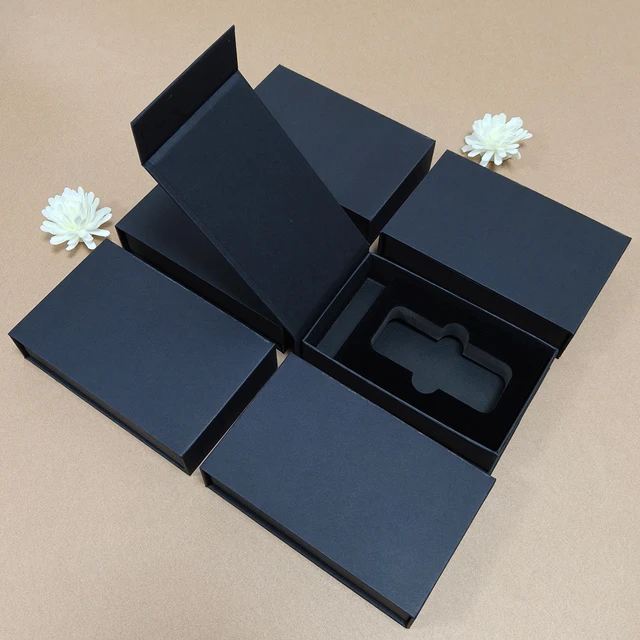 Luxury Custom Logo Printed Handmade Rigid Art Paper Folding Cosmetics Skin Care Gift Magnet Jewelry Box Perfume Packaging Boxes