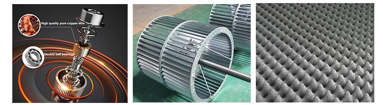 Exhaust Ventilation Centrifugal Fan, HVAC, Steel - detail 10