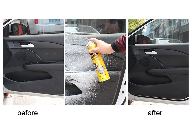 Multifunctional cheap 650ml car office household car refresher foam cleaner sprayer