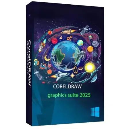 24hours/7 CorelDRAW Graphics Suite 2025 Genuine Bind License