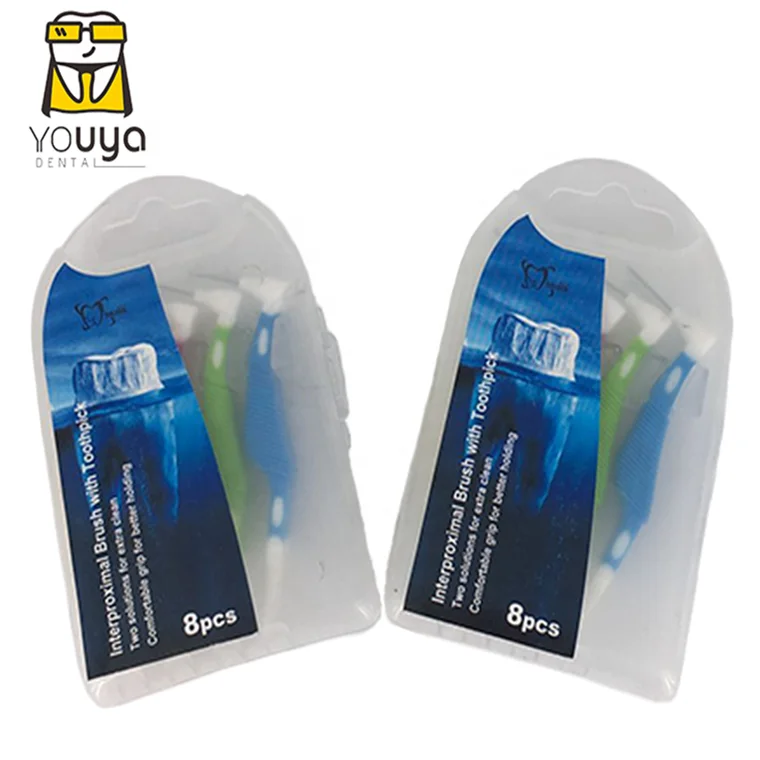 
 OEM Добро пожаловать, L-образная зубная одноразовая межзубная щетка для взрослых, зубная щетка для ухода  