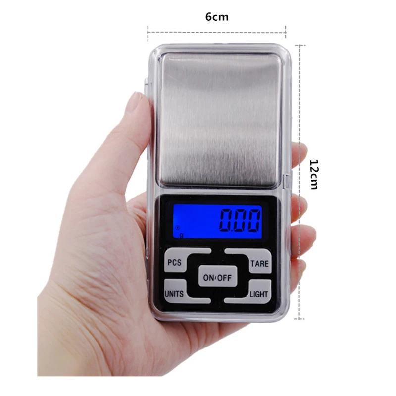 Original Factory Jewelry Scale Drug Weight Balance Small Qty Portable Gram  Scale Accurate Mini Pocket Kitchen Digital Scales - China Scale, Pocket  Scale