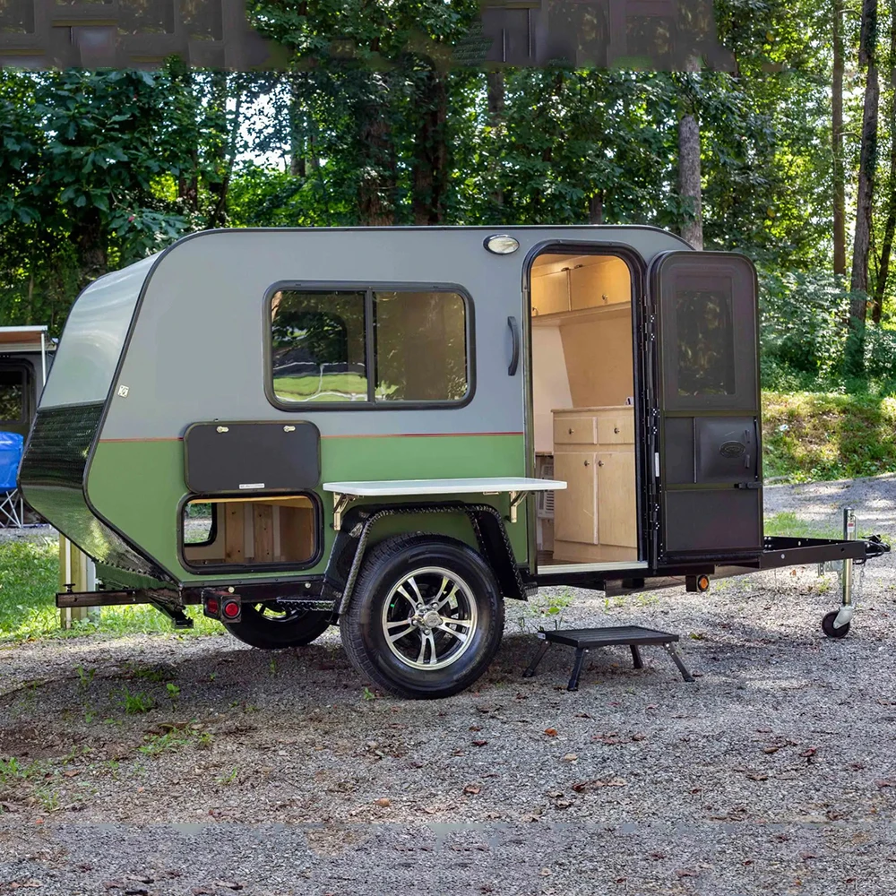 Teardrop Camping  Camper Trailer Mini Caravan for Most Small SUVs and Vans