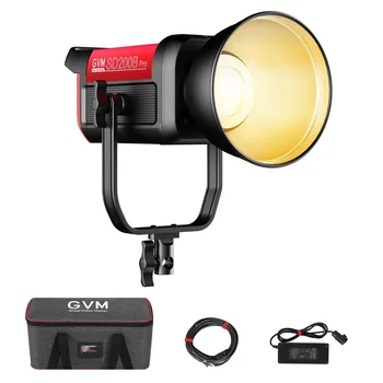 GVM SD200B PRO 200W LED Video Light Photography Lighting Kit with Mesh Network/DMX Control 2700K-6800K Studio Light product image