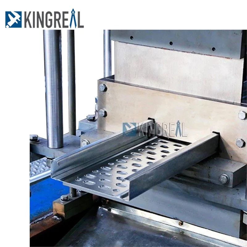 Full Automatic C Shape Steel Walk Platform Making Machine Scaffold Plank Roll Forming Machine Scaffolding Plank Production Line