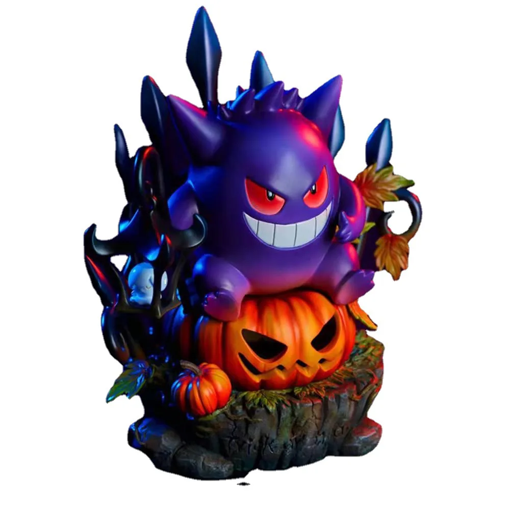 ハロウィーン、木製の装飾、カボチャ、バット、ゴースト、壁の