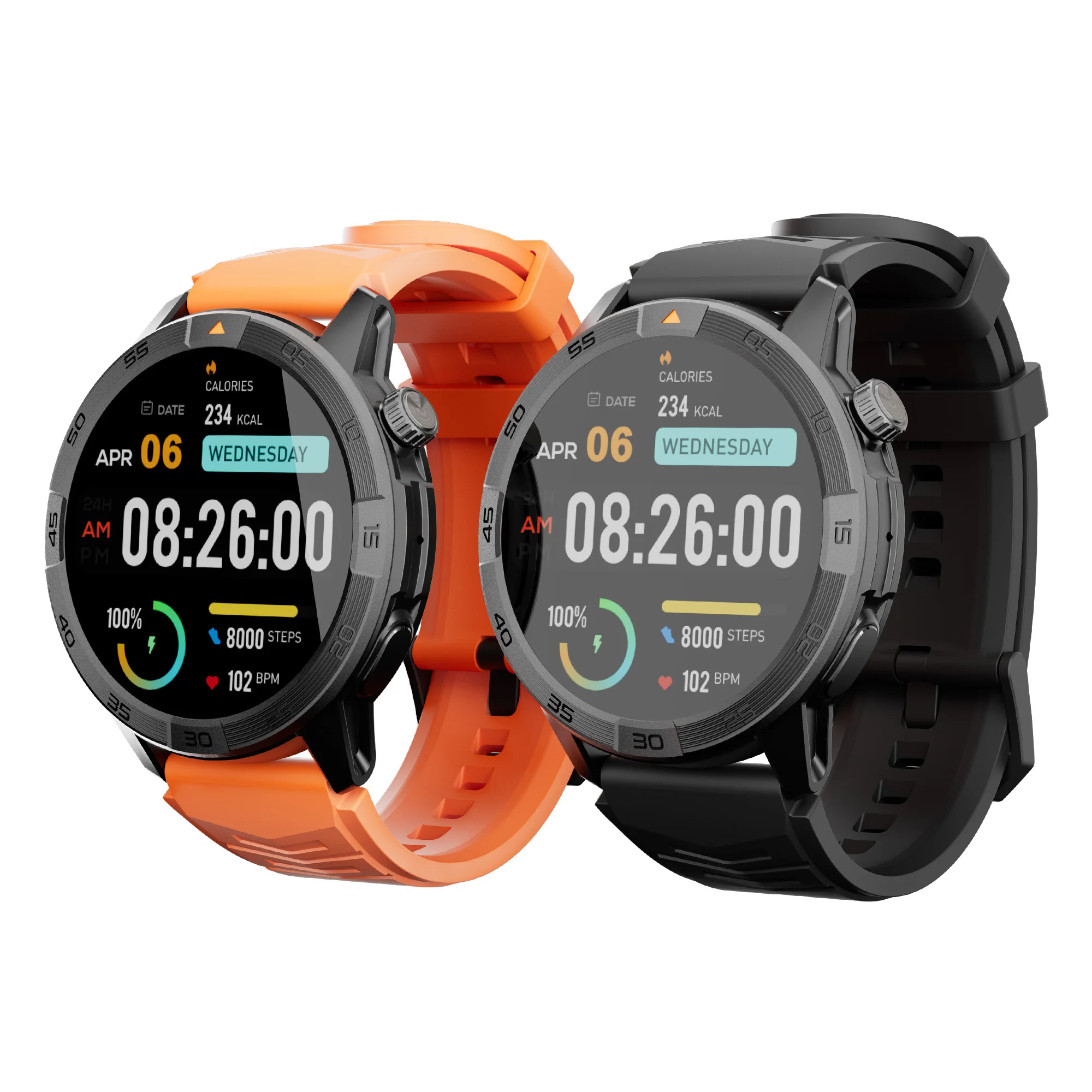 AGM Watch Legion Pro 防水スマートウォッチ 5ATM GPS 100以上の 