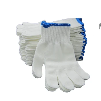 OEM 10 gauge Safety Work Hand Protection Polyester Gloves for Gardening Household Construction