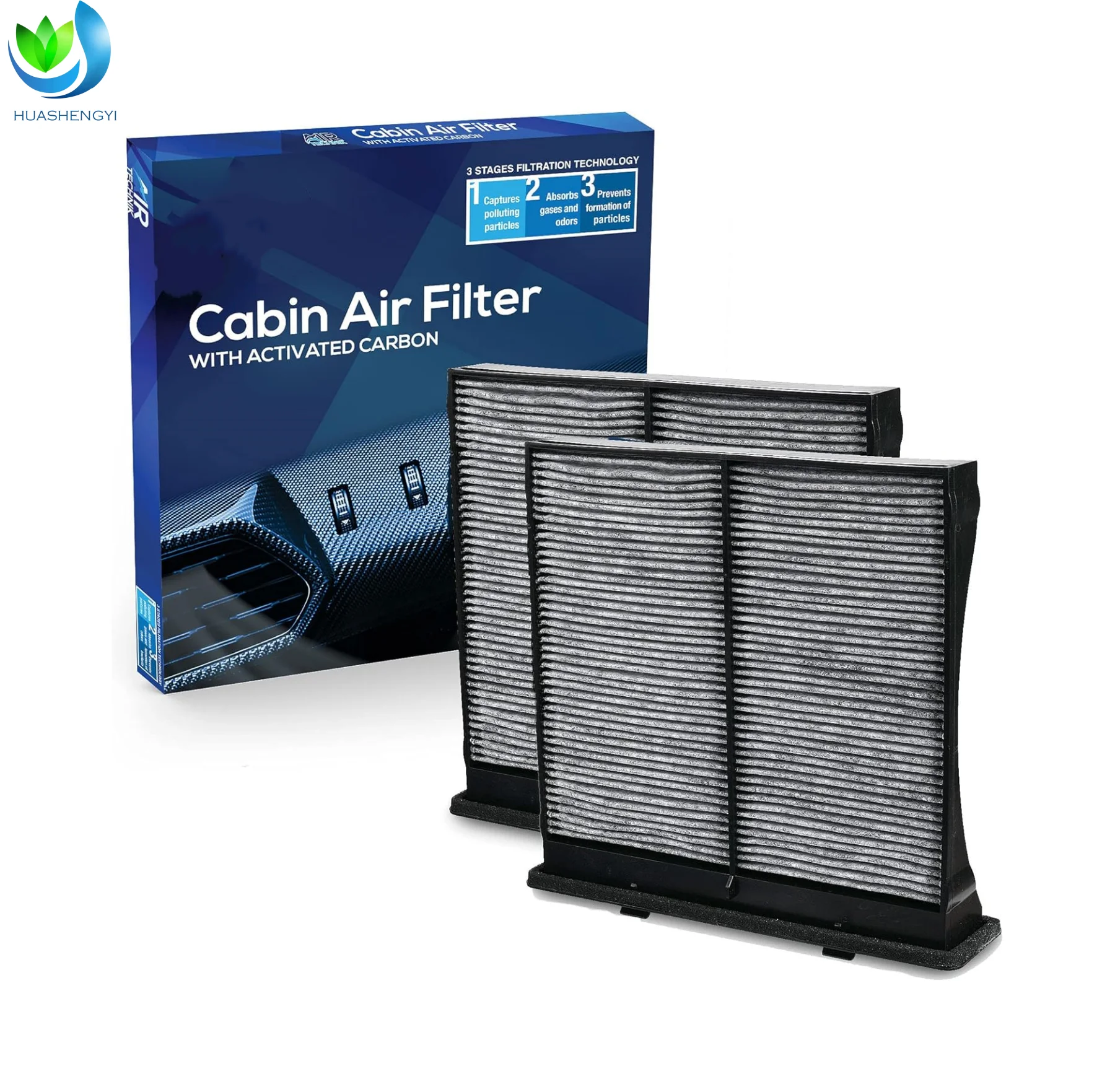 Walson Cheap Price Activated Carbon Filter Cabin Air Filter for Subaru XV with  HEPA Air Intake Filter Accessories Replacement