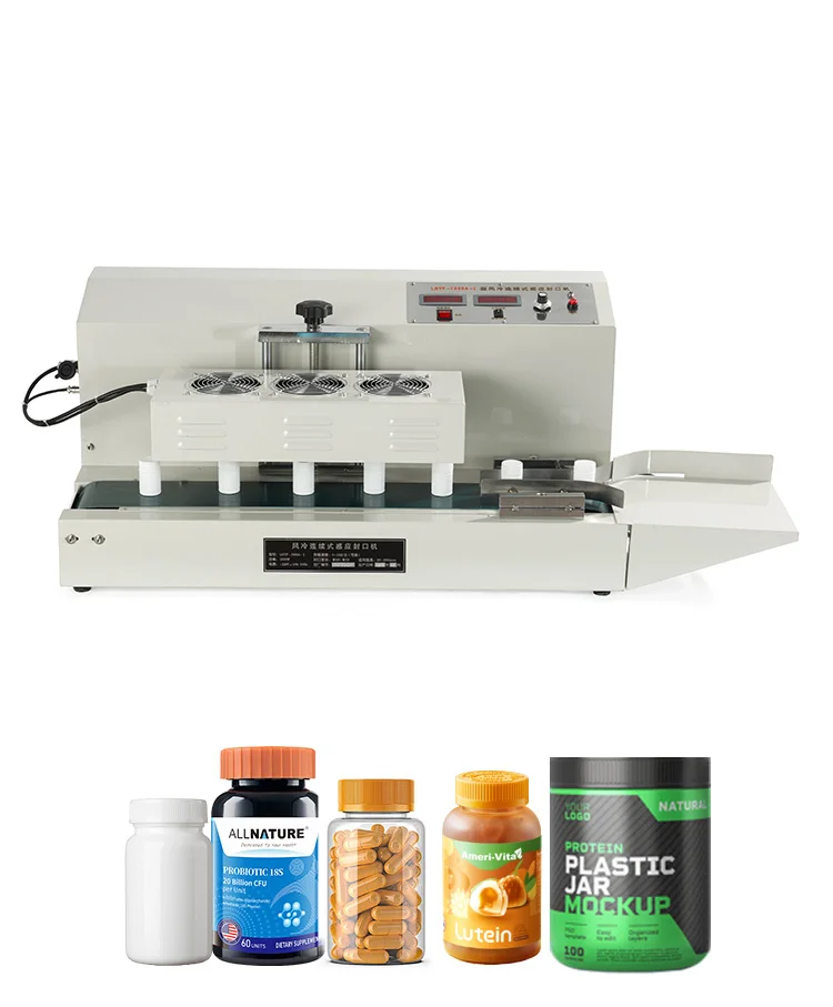 LGYF-1500A-I Automatic Continuous Plastic Bottle Cap Sealer Machine Aluminum Foil Induction Sealing Machine manufacture