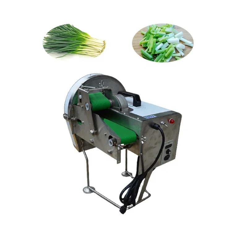 CS-50 Table Type Spring Onion Cutting Machine Celery Strips Cutting Machine  - China Leek Shredding Machine, Celery Strips Cutting Machine