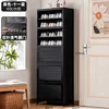 porta traspirante con persiana-nera-11 strati 60 lunga