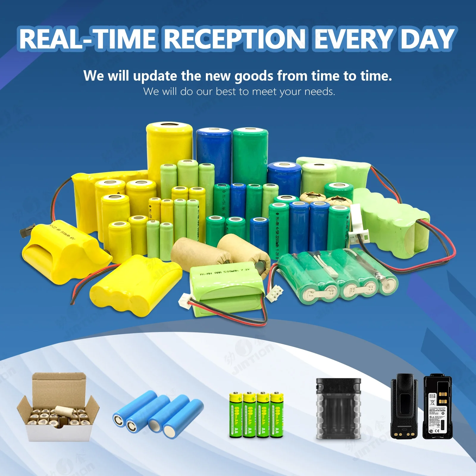 Fabrika NI-CD AA 600mAh 1.2V nikel kadmiyum pil şarj edilebilir