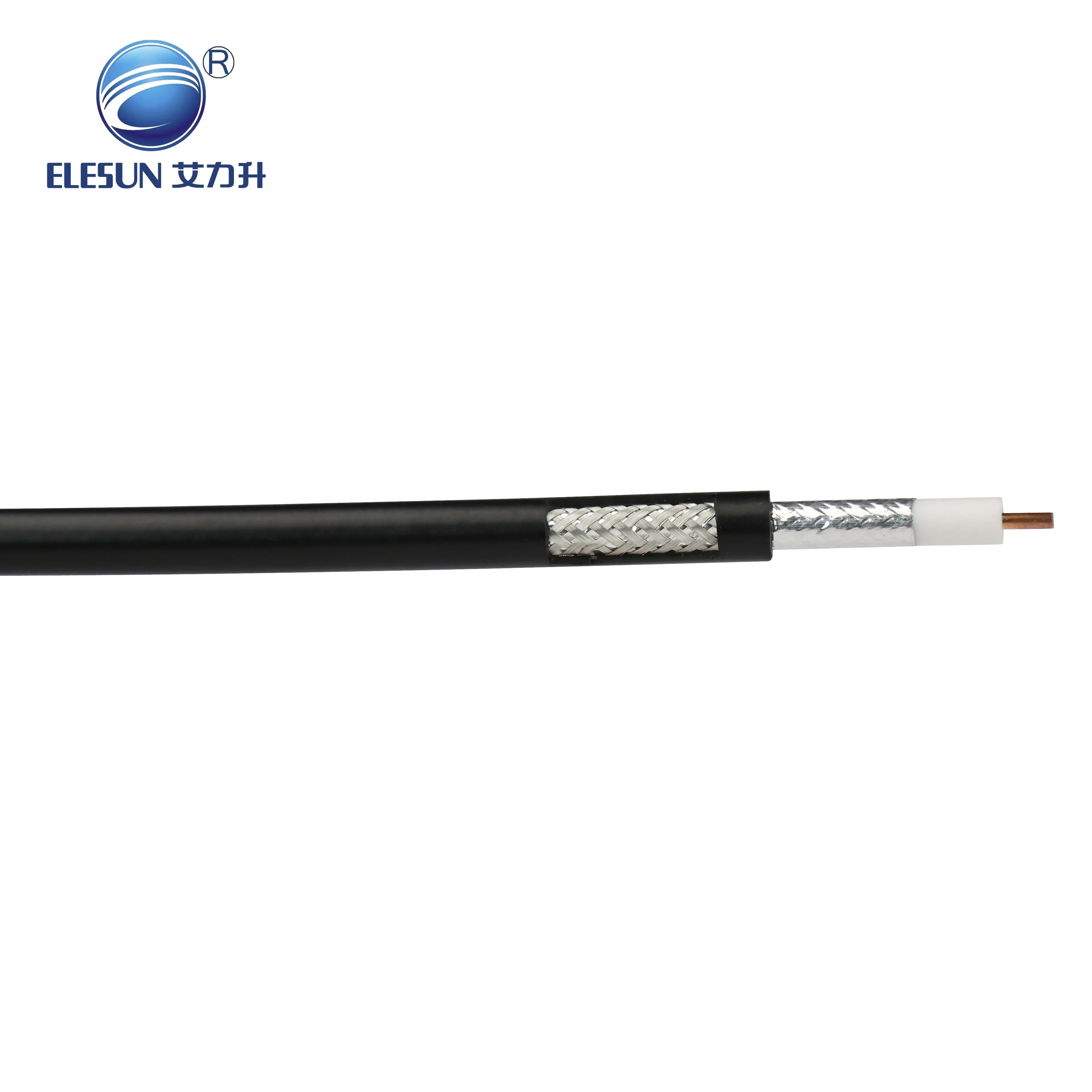 Cable coaxial RF con aislamiento de espuma PE 4D-FB