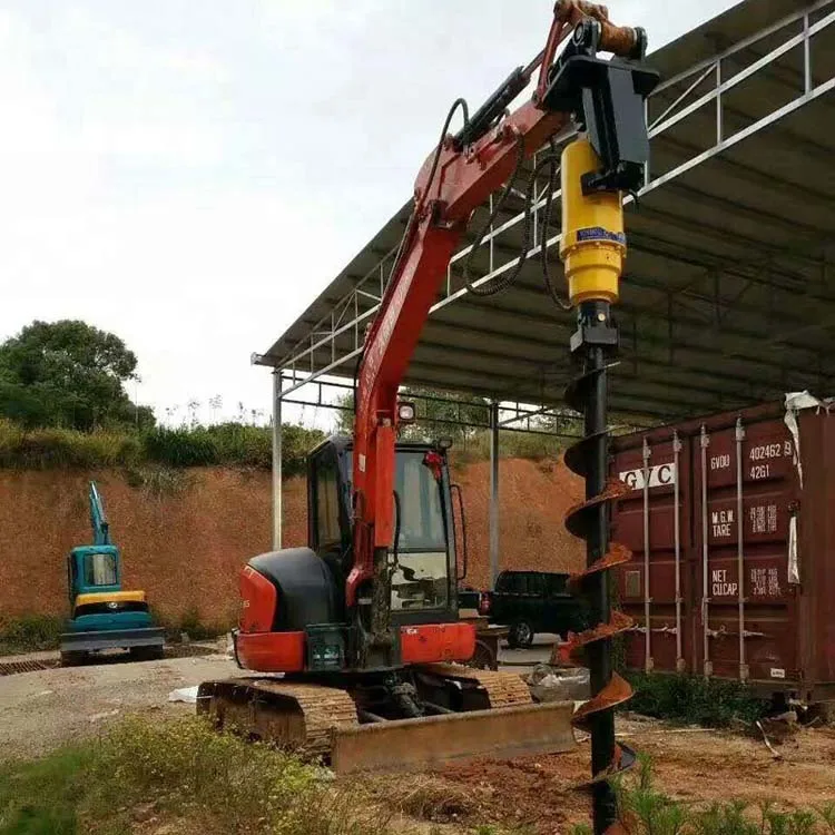Portable Geotechnical Drilling Rig Auger Rig Hydraulic Auger Drill of ...