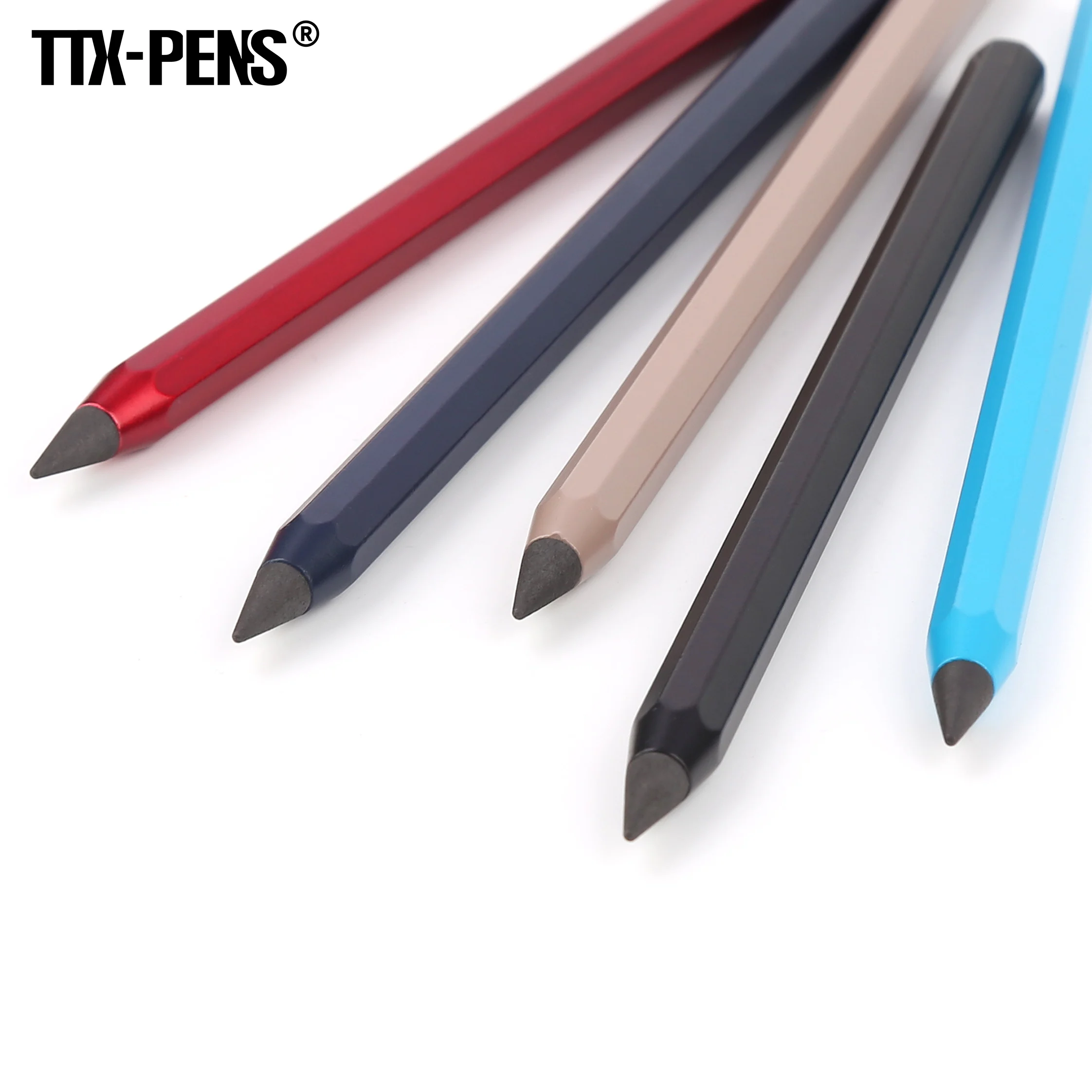 Ttx Metal Inkless Pencil Metal Pen Erasable Sign Pen Reusable Eternal ...